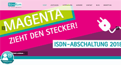 Desktop Screenshot of buerokom.de